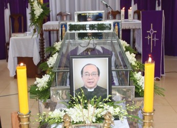 Cha Gioan Nguyễn Sơn: Nghi thức Tẩn liệm
