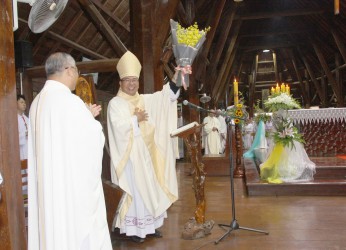 Thánh lễ tạ ơn kỷ niệm 11 năm giám mục