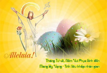 Tháng Tư -Chúa đã sống lại thật!