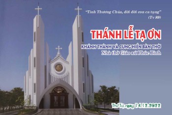 Trực tuyến Khánh thành Nhà thờ Phúc Bình
