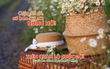 Cuộc đời đó, có bao lâu mà hững hờ!