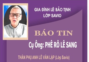 Ai Tín: Cụ Ông: PHÊ RÔ LÊ SANG