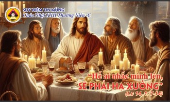 Suy niệm Tin Mừng Chúa Nhật XXII TN-C
