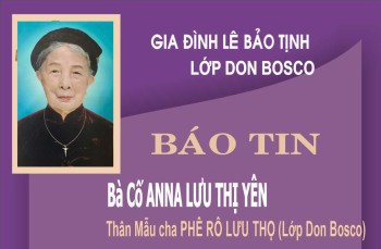 Cụ Bà ANNA LƯU THỊ YÊN
