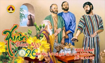 Lời Chúa THỨ NĂM TUẦN 6 THƯỜNG NIÊN