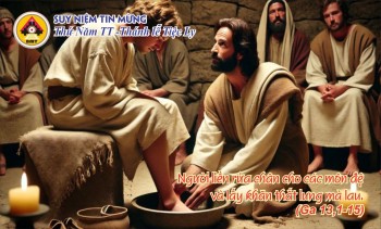 SNTM Thứ Năm Tuần Thánh -Năm A