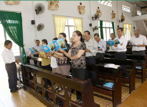 Lớp Truyền Tin mừng Bổn mạng tại Hòa Nam
