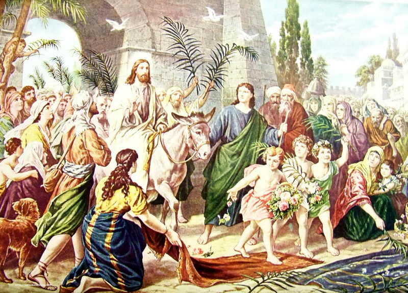 ​​Hình ảnh Chúa Giêsu ngày lễ Lá