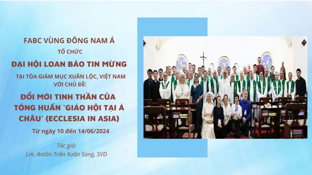 FABC: Đại hội Loan báo Tin mừng tại Việt Nam